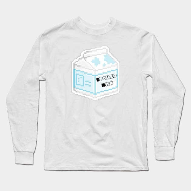 Spoiled Milk logo Long Sleeve T-Shirt by SpoiledMilk